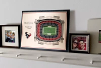 You the Fan Houston Texans 5-Layer StadiumViews 3D Wall Art