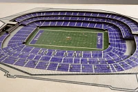 You the Fan Minnesota Vikings 5-Layer StadiumViews 3D Wall Art