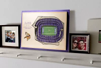 You the Fan Minnesota Vikings 5-Layer StadiumViews 3D Wall Art