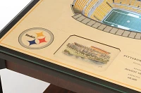 You The Fan Pittsburgh Steelers 25-Layer StadiumViews Lighted End Table