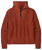 Patagonia Women's Recycled Wool-Blend 1/4-Zip Sweater