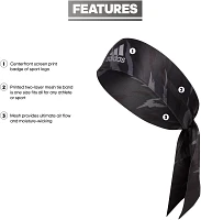 adidas Alphaskin Tiger Print Head Tie Headband