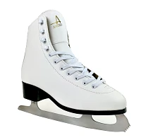 American Athletic Shoe Women's Leather Lined Figure Skates