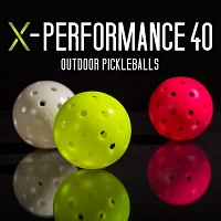 Franklin X-40 Performance Outdoor Pickleball Balls- 100 Pack