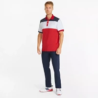 PUMA Men's Volition Colorblock Golf Polo