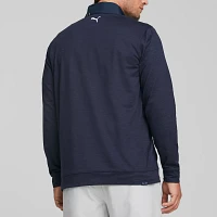 PUMA Men's Cloudspun Colorblock 1/4 Zip Golf Pullover