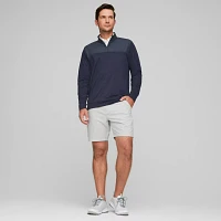 PUMA Men's Cloudspun Colorblock 1/4 Zip Golf Pullover