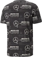 Puma Mercedes F1 Black All Over Print T-Shirt