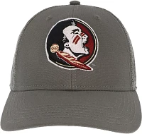 League-Legacy Men's Florida State Seminoles Grey Lo-Pro Adjustable Trucker Hat