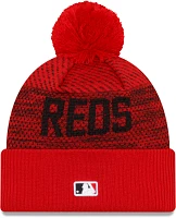 New Era Men's Cincinnati Reds Red Authentic Collection Knit Hat