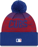 New Era Men's Chicago Cubs Blue Authentic Collection Knit Hat