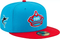 New Era Men's Miami Marlins 2021 City Connect 59Fifty Fitted Hat