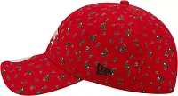 New Era Women's Ohio State Buckeyes Scarlet 9Twenty Floral Adjustable Hat