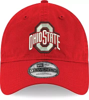 New Era Men's Ohio State Buckeyes Scarlet 9Twenty Core Classic Adjustable Hat