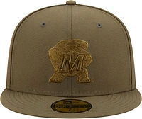 New Era Men's Maryland Terrapins Green Tonal 59Fifty Fitted Hat