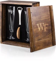 Picnic Time Wake Forest Demon Deacons Pilsner Beer Glass Box Set