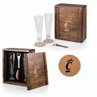 Picnic Time Cincinnati Bearcats Pilsner Beer Glass Box Set