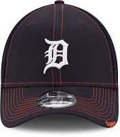 New Era Men's Detroit Tigers Navy 39Thirty Stretch Fit Hat