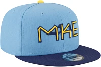 New Era Youth Milwaukee Brewers OTC 2023 City Connect 9Fifty Adjustable Snapback Hat