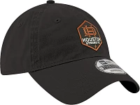 New Era Adult Houston Dynamo Core Classic 2.0 Black Adjustable Hat