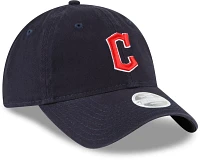 New Era Women's Cleveland Guardians Navy 9Twenty Core Classic Adjustable Hat