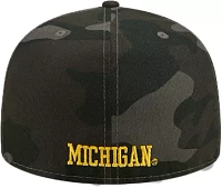 New Era Men's Michigan Wolverines Grey 59Fifty Hat