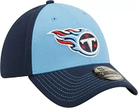 New Era Men's Tennessee Titans Classic Navy 39Thirty Stretch Fit Hat