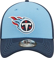 New Era Men's Tennessee Titans Classic Navy 39Thirty Stretch Fit Hat