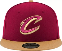 New Era Men's Cleveland CavaliersTwo Tone9Fifty Adjustable Snapback Hat