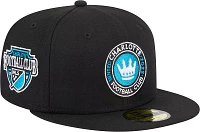 New Era Charlotte FC 59Fifty Black Fitted Hat