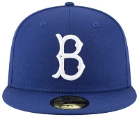 New Era Men's Jackie Robinson Day 2024 Brooklyn Dodgers Navy Wool 59Fifty Fitted Hat