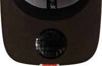 New Era Men's Cleveland Browns Stripe Grey 39Thirty Stretch Fit Hat