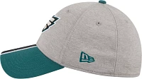 New Era Men's Philadelphia Eagles Stripe Grey 39Thirty Stretch Fit Hat