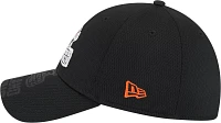 New Era Men's Cleveland Browns Top Visor 39Thirty Black Stretch Fit Hat