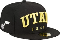 New Era Adult Utah Jazz Text 59Fifty Hat