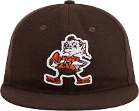 New Era Men's Cleveland Browns Crown Classic Team Color 59Fifty Fitted Hat