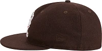 New Era Men's Cleveland Browns Crown Classic Team Color 59Fifty Fitted Hat