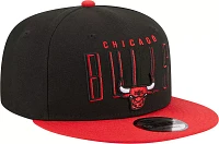 New Era Adult Chicago Bulls Headline 9Fifty Adjustable Snapback Hat