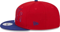 New Era Men's Philadelphia Phillies Red 9Fifty Headline Adjustable Hat