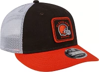 New Era Men's Cleveland Browns Squared Low Profile 9Fifty Adjustable Hat