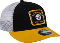 New Era Men's Pittsburgh Steelers Squared Low Profile 9Fifty Adjustable Hat