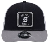 New Era Men's Detroit Tigers Navy Squared Low Profile 59Fifty Fitted Hat