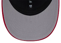 New Era Men's Cleveland Guardians Red Squared Low Profile 59Fifty Fitted Hat