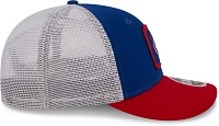 New Era Men's Chicago Cubs Blue Low Profile 9Fifty Squared Fitted Hat