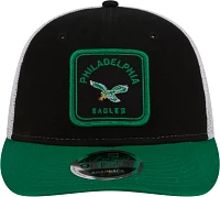 New Era Men's Philadelphia Eagles Squared Low Profile 9Fifty Adjustable Hat