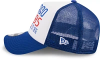 New Era Men's Chicago Cubs Blue Stacked 9Forty Adjustable Hat