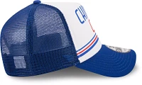 New Era Men's Chicago Cubs Blue Stacked 9Forty Adjustable Hat