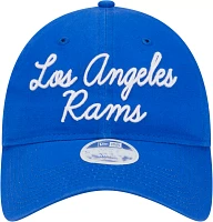 New Era Women's Los Angeles Rams Script 9Forty Adjustable Hat