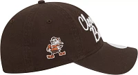 New Era Women's Cleveland Browns Script 9Forty Adjustable Hat