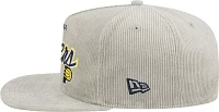 New Era Adult Indiana Pacers Corduroy Golf Snapback Adjustable Hat